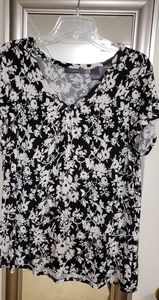 Black and White Shirt